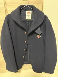 DANTON ダントン　ウールモッサ　シングル　ジャケット サイズ42 ネイビー