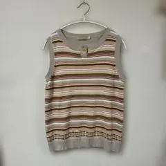 CROCODILE クロコダイルレディース　ベスト　 Ｌサイズ　綿