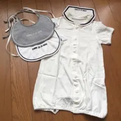 コムサデモード　ロンパース  スタイ　セット　50 60 70