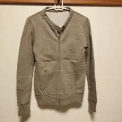 無印良品　パーカー　茶系