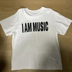 I AM MUSIC Tシャツ MEDIUM ホワイト