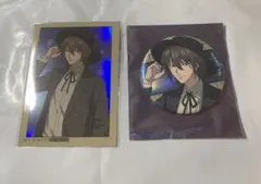 新テニスの王子様 パルコ Autumn ホログラムカード 缶バッジ 不二周助