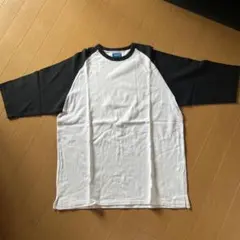 BEAMS ラグランTシャツ ホワイト ブラック Sサイズのサムネイル