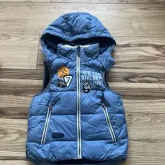 【H&M L.O.G.G.】キッズ ベスト フード付き134cm