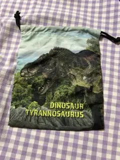 恐竜巾着
