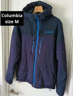 美品　コロンビア　オムニヒート　アウトドアウェア　ダウンジャケット