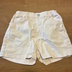 ショートパンツ　薄ピンク　130