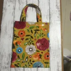 ペタンコトートバッグ サブバッグ ハンドメイド