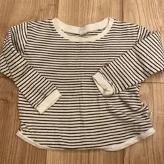 Cottoli ボーダー 長袖カットソー