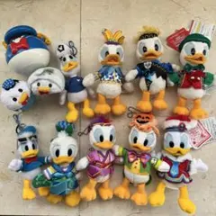 ディズニーリゾート　ドナルド ぬいぐるみ 12点セット