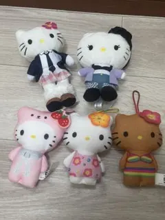 ハローキティ ぬいぐるみ 5点セット