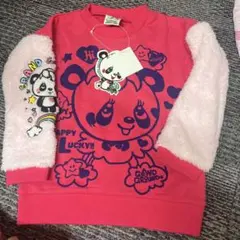 GRAND GROUND グラグラ パンダ柄 トレーナー ピンク 新品タグ付きのサムネイル