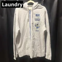 Laundry ランドリー 武蔵 634 パーカー グレー Mのサムネイル
