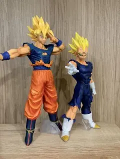ドラゴンボール 一番くじ 悟空 ベジータ 2体セットのサムネイル