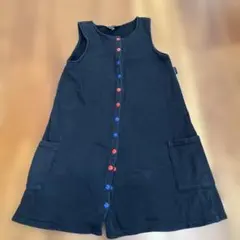 アニエスb 黒いノースリーブジャンバースカート