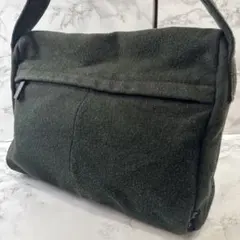 Paul Smith ポールスミス ウール ショルダーバッグ 緑(グリーン)のサムネイル