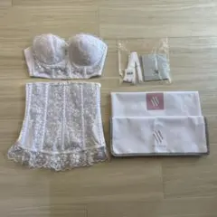 美品　セモアブライダルインナー　ブラD70ニッパー64