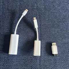 Apple firewire to thunderbolt2 変換アダプタ他