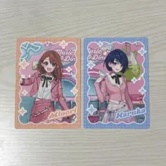 メロパレ トレーディングカード 花里みのり 桐谷遥 プロセカ