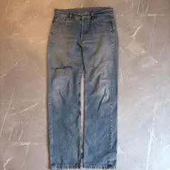 Euro Levi's 501 刻印299 UK W34L34 アイスブルー