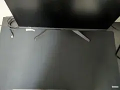Sentom 大きめ マウスパッド 黒 80×40