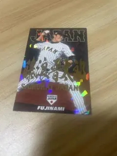 藤浪晋太郎 SAMURAI JAPAN カルビー カードプロ野球チップス
