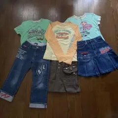 【★希少品★】エンジェルブルー キッズ服トップス&ボトムス3セット