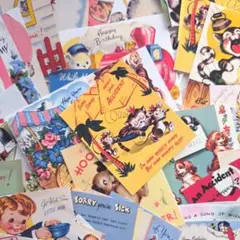 処分　レトロアニマル　コラージュ素材　ジャンクジャーナル