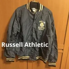 古着 Russell Athletic ラッセル ジャケット L ネイビーのサムネイル