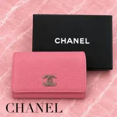 極美品】シャネルCHANELカンボン6連キーケース大ココマーク正規品