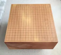 木製 脚付き碁盤 厚さ約15cm 19路盤 囲碁盤 厚盤 レトロ - メルカリ