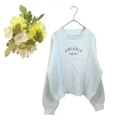 【150】 メゾピアノ モールニット セーター 子供服 女の子 キッズ ガーリー