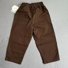 【新品未使用】テータテート 綿パンツ ロングパンツ ウエストゴム 100cmのサムネイル