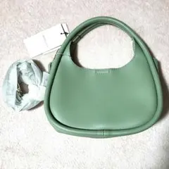 タグ付き未使用品　OPAQUE.CLIP ライトグリーン ミニバッグ