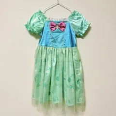 ディズニープリンセス アリエル ドレス ワンピース ハロウィン コスプレ 仮装