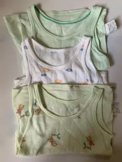 ユニクロ メッシュタンクトップ 3枚セット80