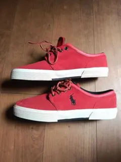 Polo Ralph Lauren レッド スエード スニーカーのサムネイル