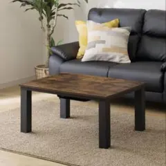 NITORI 木目 長方形 こたつ、パネル式ヒーター幅120cm Used フラットヒーターこたつ(80BR) | ニトリネット【公式】 家具