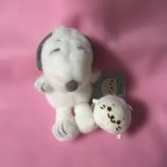 スヌーピー ぬいぐるみ マスコット PEANUTSとSirotanの2個セット