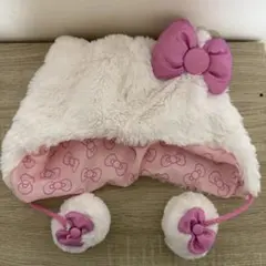 ハローキティ ファンキャップ USJ ユニバ 被り物 帽子