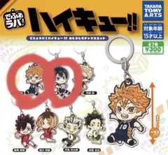 でふぉラバ！ ハイキュー!! めじるしガチャマスコット　セット売り
