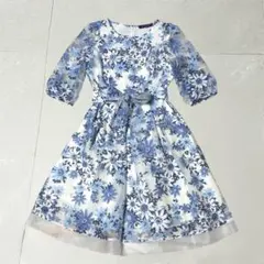 エムズグレイシー M'S GRACY 大きいサイズ ワンピース 花柄 40 L
