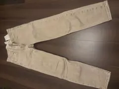 ZARA ベージュ ストレートデニム　36 S