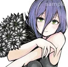 チェンソーマン レゼ 手書きイラスト❕