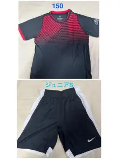 ★キッズadidas Tシャツ & Nike ショートパンツ J150・Sサイズ