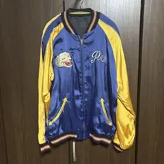 CROWS×WORST スペシャル金狼刺繍 リバーシブルスカジャン