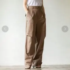 【ぽこぽん 様専用】noble サイドジップカーゴパンツ