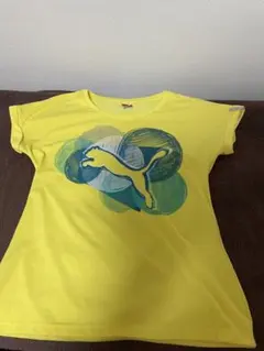 プーマ イエロー Tシャツ Lサイズ