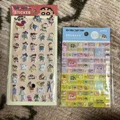クレヨンしんちゃん　タイルシール　ぷっくりシール