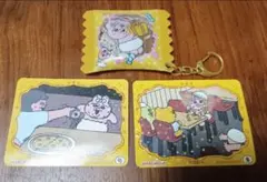 底値☆おぱんちゅうさぎ シャカシャカキーホルダー 　ステッカー2枚セット